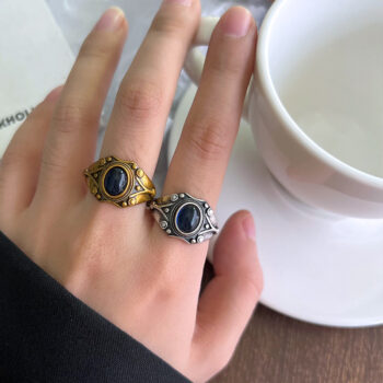 silver ring Traditional-style Jewelry That Wont Fadepersonalized Open 925 Sterling Silver Ring