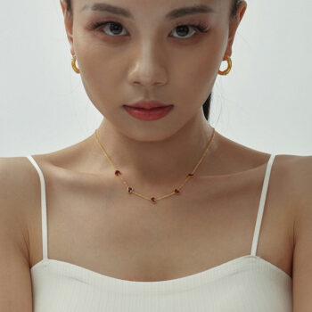 stainless steel necklace - View 1