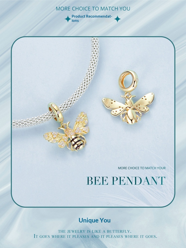 91e231a6-b733-43b0-ba6c-e52af1464799.jpeg Original Gold-plated Delicate Bee Pendant Jewelry