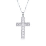 silver necklace - View 1