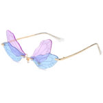 gradient dragonfly sunglasses - View 1