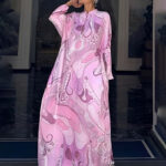 Women's Relaxed-fit Casual Printed Dress - Main product image