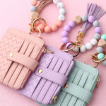 European And American Silicone Beads Wrist Multi-layer Large-capacity Coin Purse - View 1