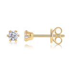 Starlight Solo Dance - Premium Moissanite Luxury Fashion Light Luxury Jewelry Silver Stud Earrings S925 Silver Plated Platinu