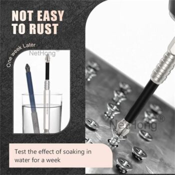 9PCS Cross Head Impact Drill Bits-Magnetic Anti-Slip Screwdriver Bits For Drills - Okita Shop