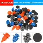 30pcs Front Door Trim Body Moulding Repair Panel Clip Kit For Toyota Prado 120 4Runner /FJ Cruiser Highlander RAV4