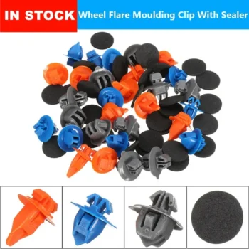 30pcs Front Door Trim Body Moulding Repair Panel Clip Kit For Toyota Prado 120 4Runner /FJ Cruiser Highlander RAV4