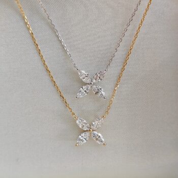 zircon necklace - View 1