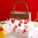 Fashion Women Ice Crush Acrylic Evening Bag Luxury Clutch Purse Elegant Transparent Handbags - View 1