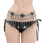 Retro Ethnic Style Coin Pendant Waist Chain For Women - View 1