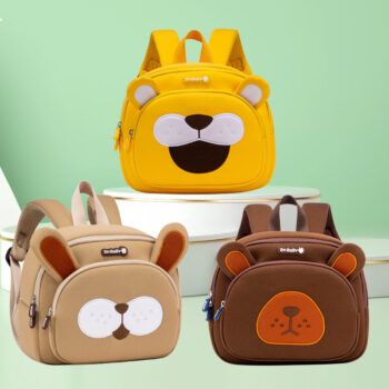 Stylish Cartoon Toddler Bag - Children's Schoolbag Large Capacity Light Breathable Multi-layer Waterproof Backpack - View 2