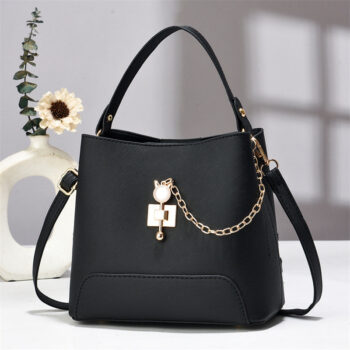 Classy Bucket Bag - Women Pu Leather Shoulder Women Bag Handbag Stylish Women Sling Bag Shoulder Ladies - View 2