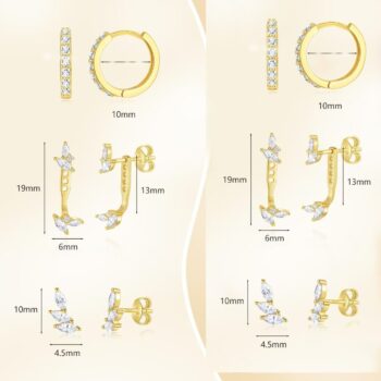 earrings Edgy Creative Irregular-geometry Earrings With A Premium High-end Vibe