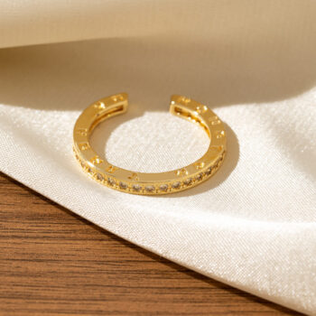 ring Light-luxury High-end Adjustable Open Ring For Women