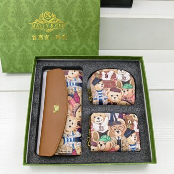 Cute Wild Card Holder Bear Pull Head Clutch Coin Purse - View 2