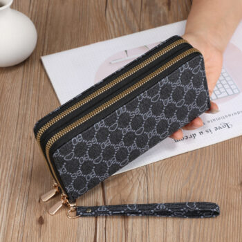 clutch Long Wallet Clutch Mobile Phone Bag Coin Purse Zipper Bag Wallet