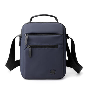 crossbody Men's Simple Casual Bag - Waterproof Large Capacity Business Commuting Men's Single Shoulder Crossbody Bags
