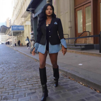 casual womens patchwork