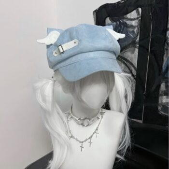 cat ears beret - View 1