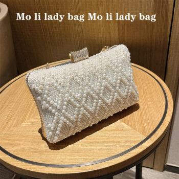 Clutch Temperament Ladies Banquet Pearl Bag - View 1