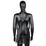 Outdoor Fashionable Tassel Backpack Wallet - View 1