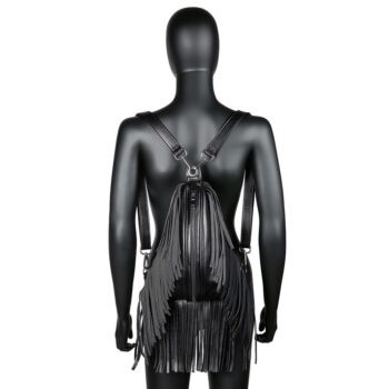 Outdoor Fashionable Tassel Backpack Wallet - View 1