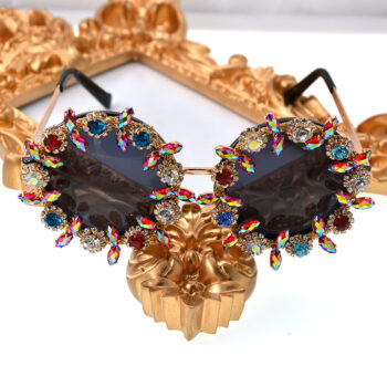 Rhinestone Sun Flower - Premium Bags & Accessories