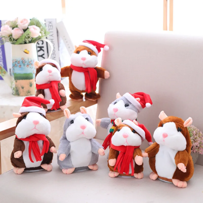 ali-2261799817877903-4-49656 Promotion 15cm Lovely Talking Hamster Speak Talk Sound - View 5