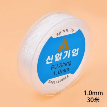 Korea transparent crystal line, elastic , bracelet string - View 2