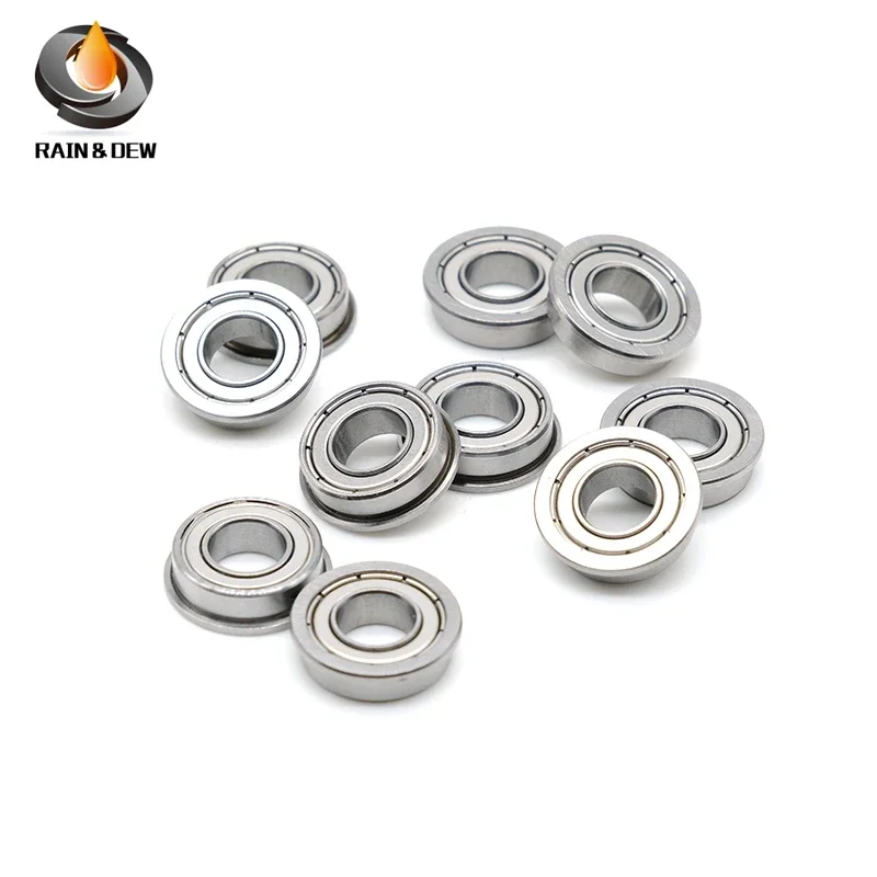 ali-2261799929798194-1-50475 10PCS F688ZZ 8X16X5 mm Flange Ball Bearing ABEC-7 MF115ZZ - View 2