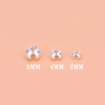 10PCS S925 pure silver open bead open bead buckle - View 2