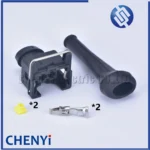 5set pin efi - 5set 2 Pin EFI Fuel Injector Connector Waterproof (mini