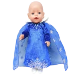 princess dress - 43 Cm New Born Baby Doll Clothes Elsa Princess Dress 18