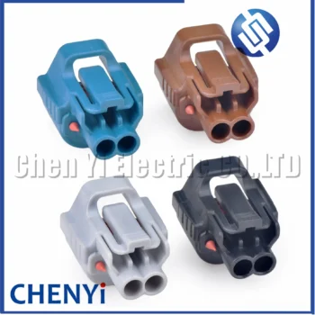 2 Pin Connector Fuel injector plug PA847-02127 15316989 - View 2