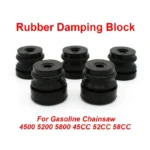 replacement rubber damping - Replacement Rubber Damping Block for Chainsaw 45CC 52CC 58CC