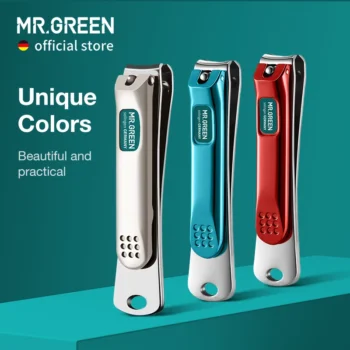 mr.green nail clippers - MR.GREEN Nail Clippers Stainless Steel Curved blade Clipper