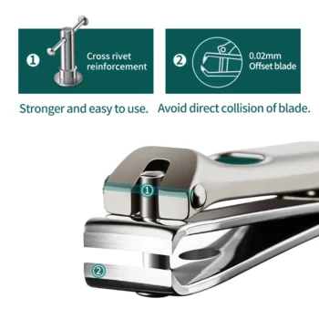 MR.GREEN Nail Clippers Stainless Steel Curved blade Clipper - View 2