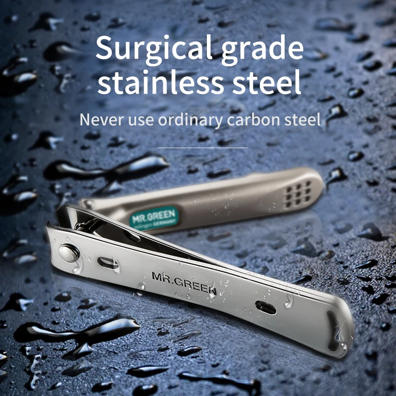 ali-2261800207394205-4-81382 MR.GREEN Nail Clippers Stainless Steel Curved blade Clipper - View 5