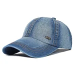 hat fashion - Vintage Washed Cotton Baseball Cap Men Women Denim Dad Hat
