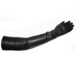 super long leather - New Women's Super Long Leather Gloves Over Elbow Fashion