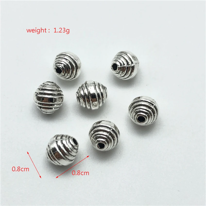 ali-3256801144722578-1-29368 15pcs 8mm golden metal engraved perforated beads for - View 2