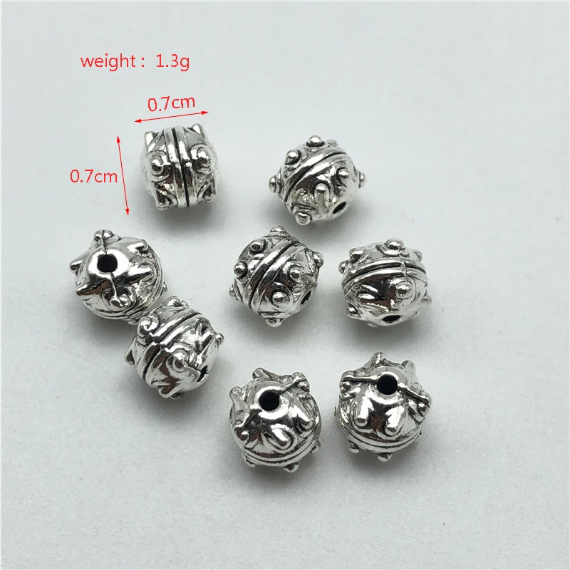 ali-3256801144722578-4-97059 15pcs 8mm golden metal engraved perforated beads for - View 5