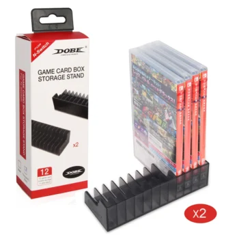 2pcs/lot Game Card Box Storage Stand CD Disk Holder Support