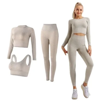 Women's Sportswear Yoga Set Workout Clothes Athletic Wear - View 2
