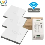 smart home touch - Smart Home Touch Light Switch Led Wireless 86*86 Remote on