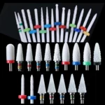 ceramic nail drill - Ceramic Nail Drill Bit Milling Cutter for Electric Manicure
