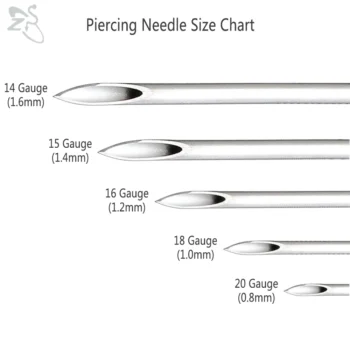 ZS Body Piercing Tool Kit 12-20G Disposable Professional - View 2