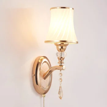 Nordic Wall Lamp with Switch Living Room Bedroom Bedside - View 2