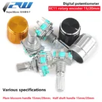 5pcs/lot position 360 - 5PCS/LOT 20 Position 360 Degree Rotary Encoder EC11 w Push