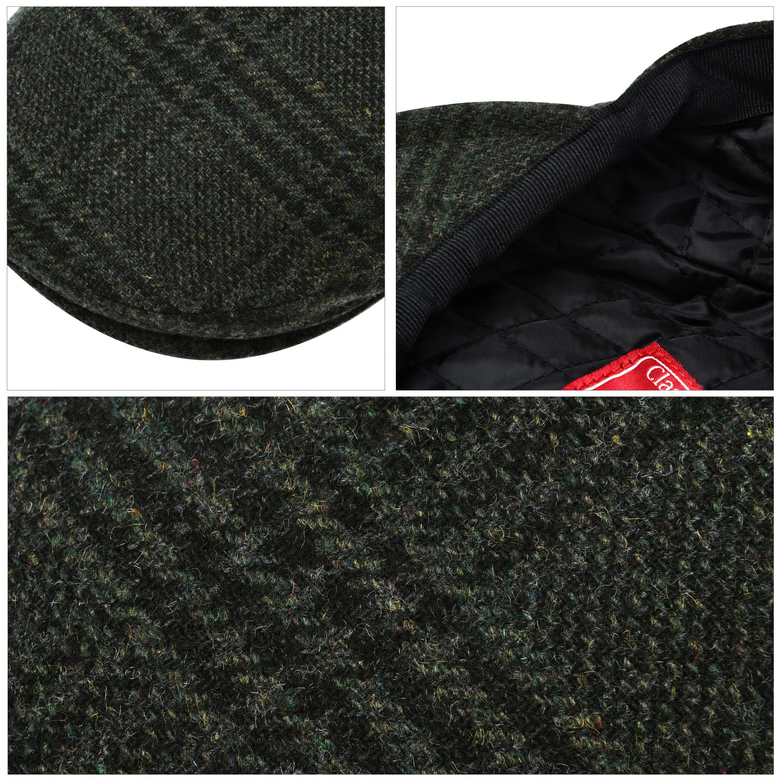 ali-3256801237773303-5-68309 JANGOUL Newsboy Caps Men Wool Blend Flat Cap Winter Warm - View 6